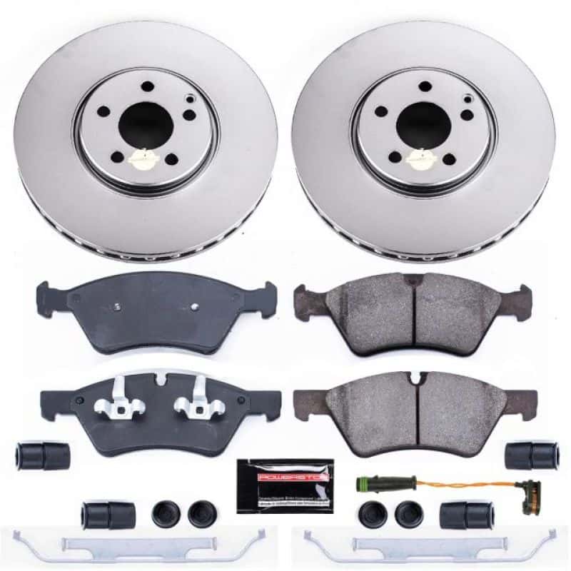 PowerStop — Power Stop 07-09 Mercedes-Benz E550 Front Z23 Evolution Sport Coated Brake Kit - view 1