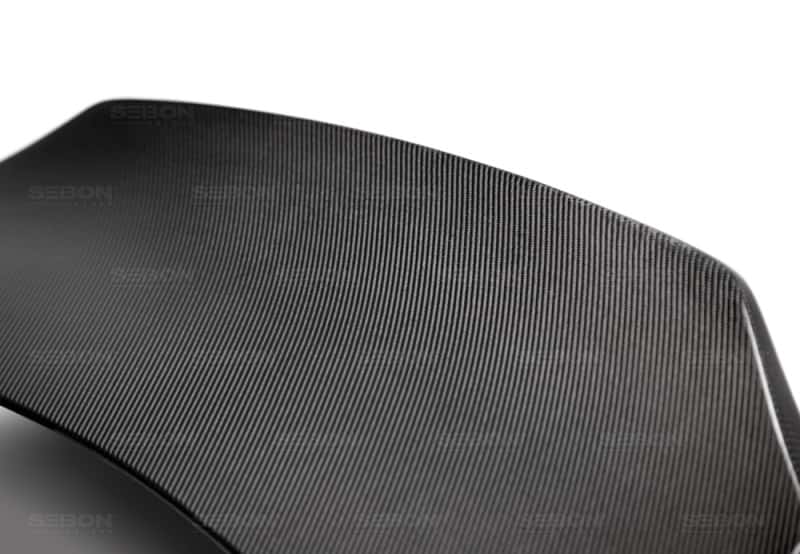 Seibon — Seibon 08-14 Subaru Impreza WRX/STi 4dr C-style Carbon Fiber Trunk Lid - view 5