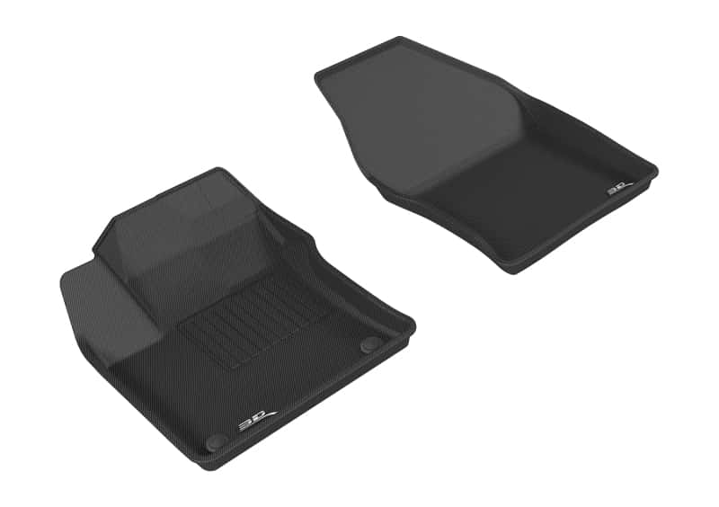 3D MAXpider — 3D MAXpider 2016-2020 Toyota Prius/Prius Prime Kagu 1st Row Floormat - Black
Floor Mat Set - view 1