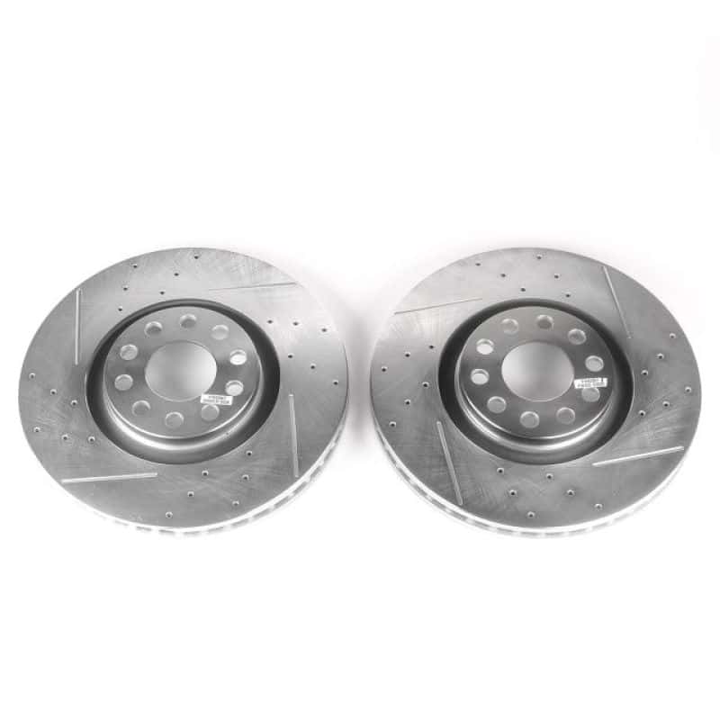 PowerStop — Power Stop 06-09 Audi A4 Front Evolution Drilled & Slotted Rotors - Pair
PowerStop XPR - view 1