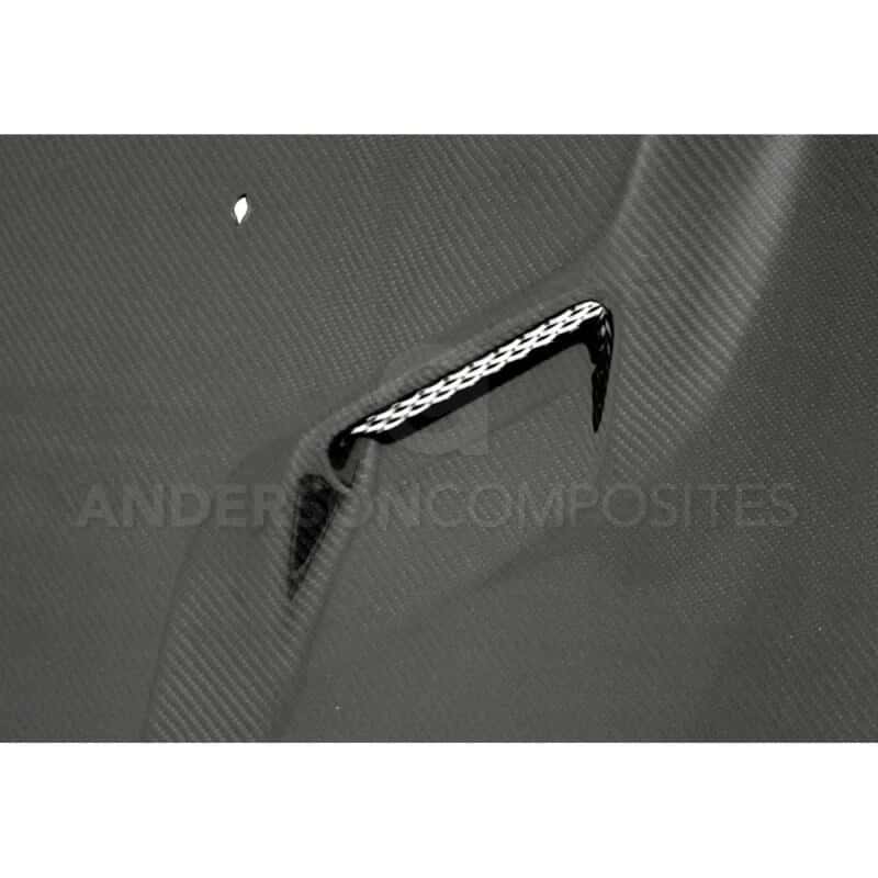 Anderson Composites — Anderson Composites 09-14 Dodge Challenger Type-OE Hood - view 3