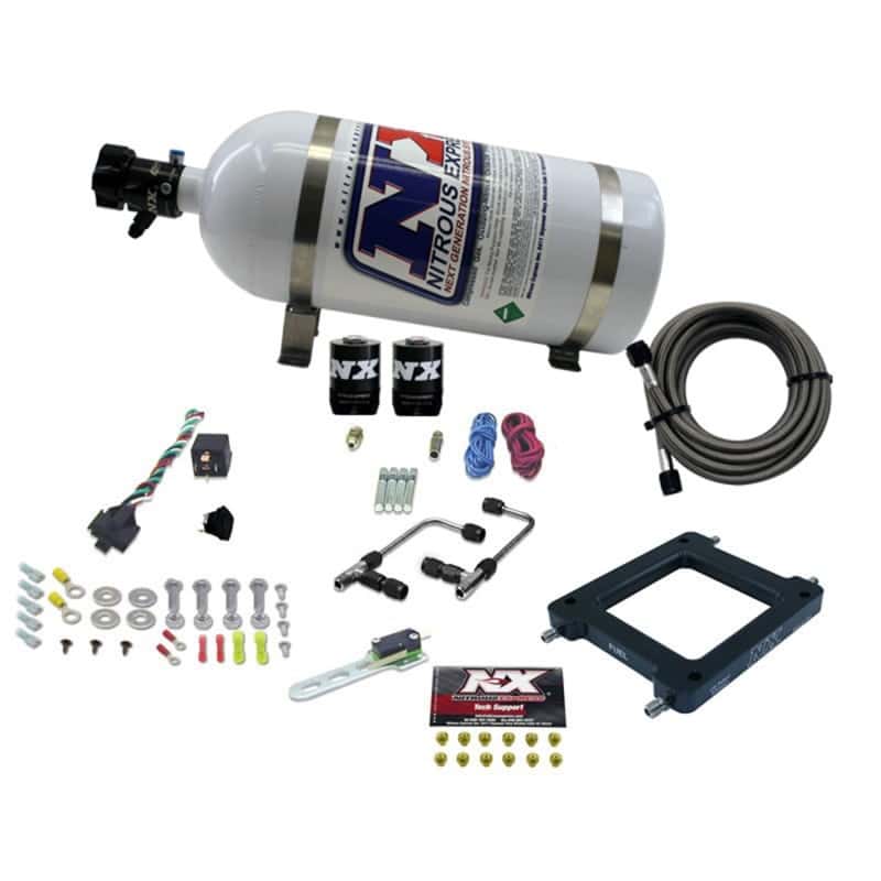 Nitrous Express — Nitrous Express Dominator Gemini Stage 6 Nitrous Kit (50-300HP) w/10lb Bottle
Injection System Kit
N2OSys - view 1