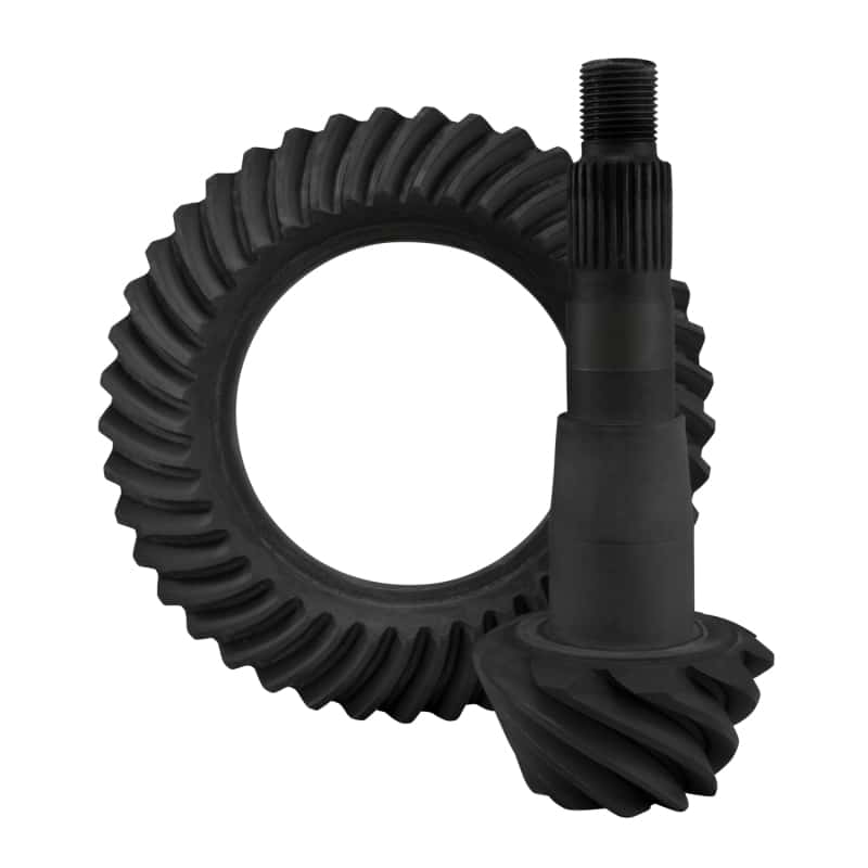 Yukon Gear & Axle — Yukon Gear High Performance Gear Set For GM 8in in a 4.11 Ratio
Ring & Pinion Set 
Ring/Pinion Set - view 4