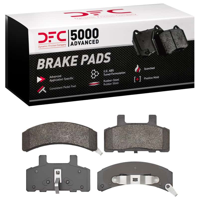 DFC — DFC 88-91 Chevrolet C1500 Front 5000 Advanced Semi Metallic Brake Pads
DFC Brake Pad Set - view 1