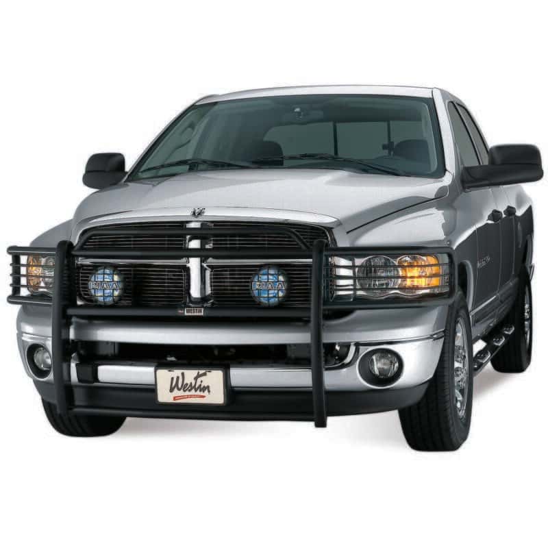 Westin — Westin 2002-2005 Dodge Ram 1500 Sportsman Grille Guard - Black
Grille Guard - view 1