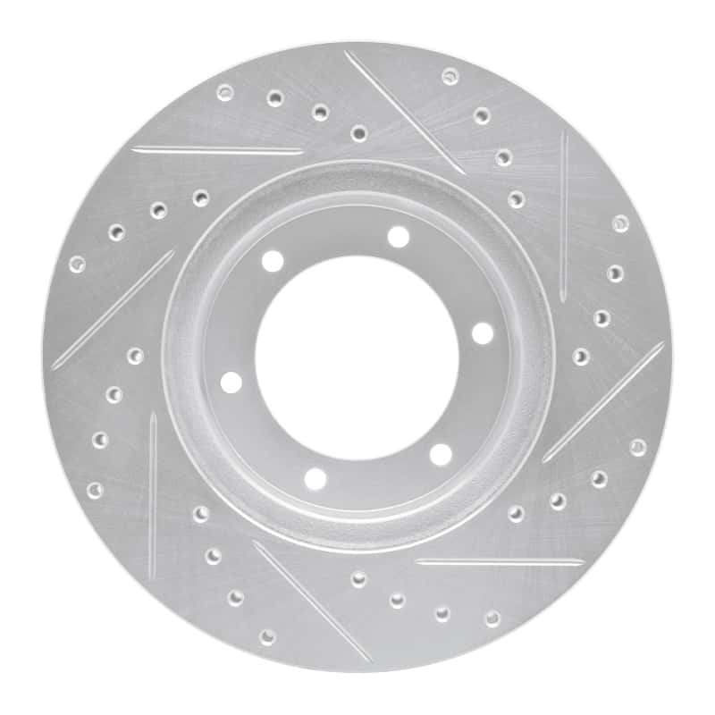 R1 Concepts — R1 91-98 Toyota T100 Front Left Drilled & Slotted Silver Brake Rotor
R1 Brake Rotor Drill - view 5