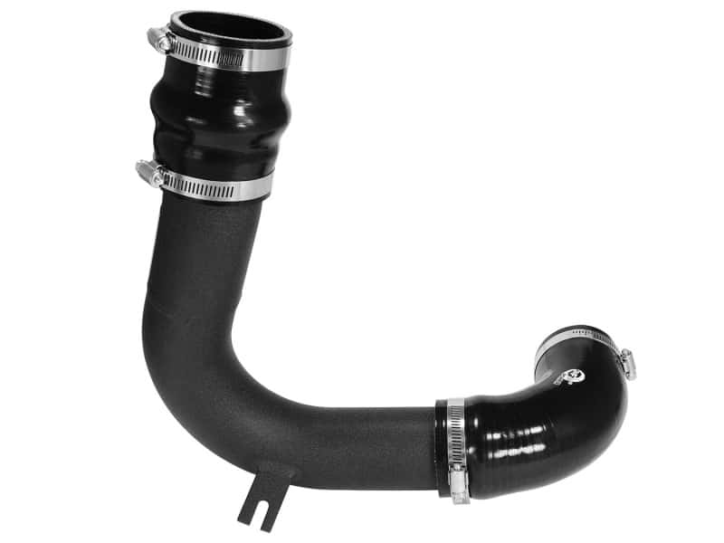 aFe — aFe Bladerunner 2.5in Intercooler Cold Side Tubes, 13-14 Ford Focus ST 2.0L (t) *Black*
Cold Charge Pipe - view 2