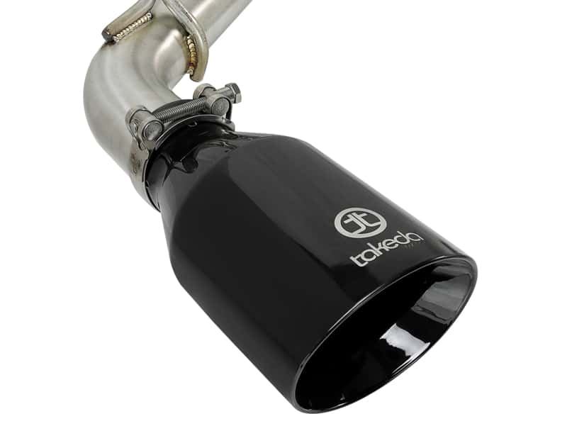 aFe — aFe Takeda 2.5in 304 SS Axle-Back Exhaust w/ Black Tips 16-18 Infiniti Q50 V6-3.0L (tt)
Axle-Back Exhaust - view 4