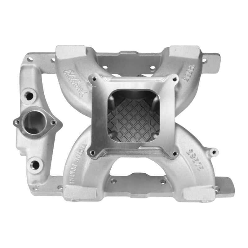 Edelbrock — Edelbrock Victor Pontiac 850 Manifold
MANIFOLD-RACE - view 2