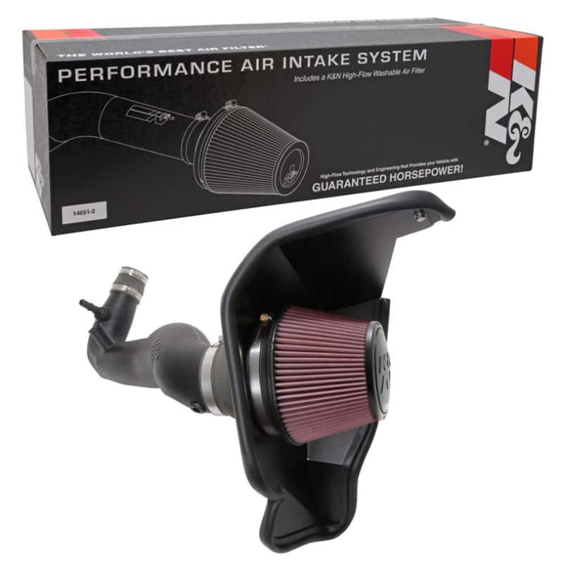 K&N Engineering — K&N 2018 Ford Mustang L4-2.3L F/I AirCharger Performance Intake
Performance Air Inta
Air Intake System - view 11