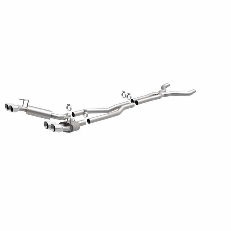 Magnaflow — MagnaFlow 13 Chevy Camaro V8 6.2L S/C Quad Split Rear Exit Cat Back Perf Exhaust
Cat-Back - view 1