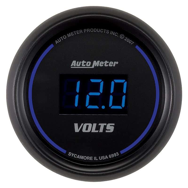 AutoMeter — Autometer Cobalt Digital 52.4mm Black Voltmeter
GA 2" VOLT 18V CBD - view 2