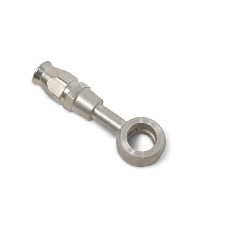 Russell — Russell Performance -3 AN PowerFlex 10MM (3/8in) ID Banjo Hose End
Hose End - view 6