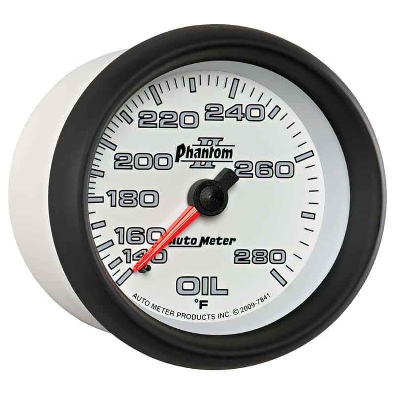 AutoMeter — AutoMeter Gauge Oil Temp 2-5/8in. 140-280 Deg. F Mechanical Phantom II
2-5/8" OIL TEMP, 14 - view 5