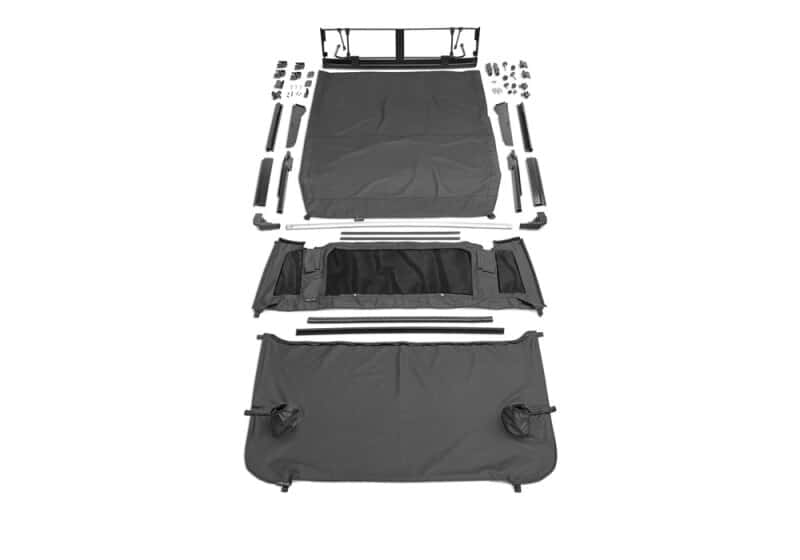 Rampage — Rampage 2007-2018 Jeep Wrangler(JK) Unlimited 4-Door Trailview Tonneau Top - Black Diamond
Soft Tops
Top-Soft - view 2
