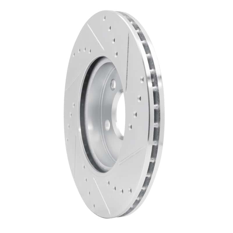 R1 Concepts — R1 14-21 Mini Cooper (Excl Clubman) Front Left Drilled & Slotted Silver Brake Rotor
R1 Brake Rotor Drill - view 4