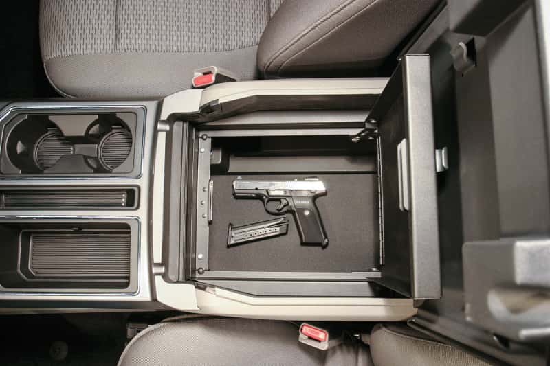 Tuffy Products — Tuffy Console Safe W/ Key Lock For Ford Fseries Flow Thru Console
Console Safe - view 4