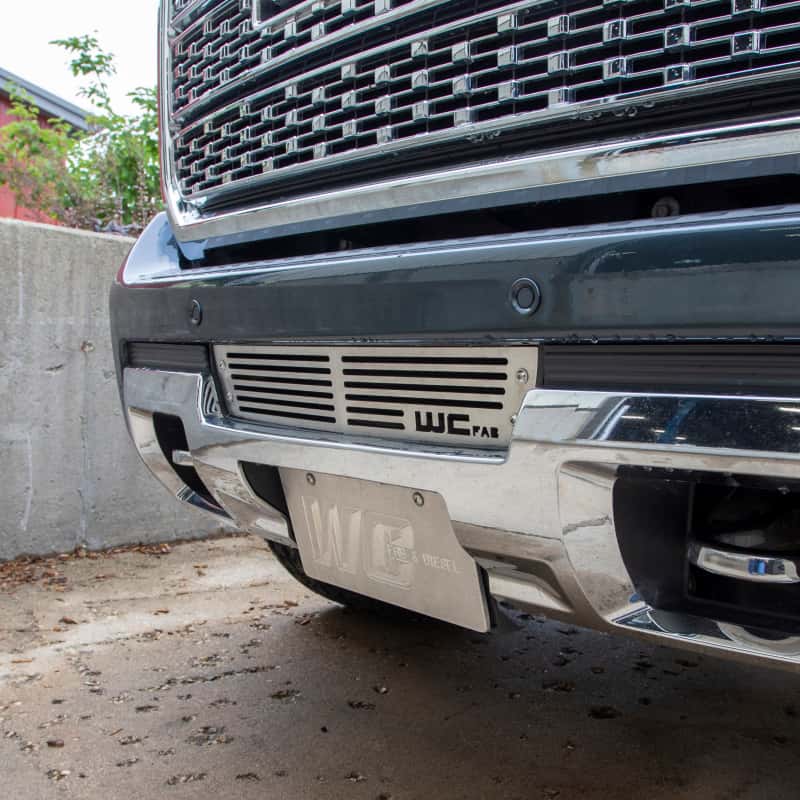 Wehrli — Wehrli 15-19 GMC Sierra 6.6L LML/L5P Duramax Bumper Grille - Gloss White
Bumper GRL 15-19 GW - view 5