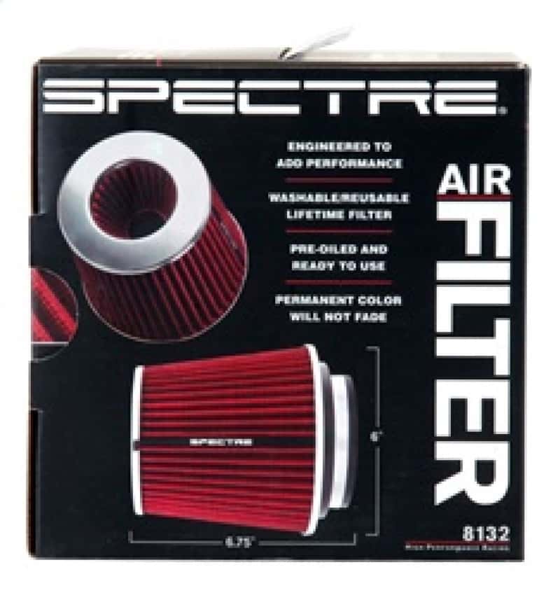 Spectre — Spectre Adjustable Conical Air Filter 5-1/2in. Tall (Fits 3in. / 3-1/2in. / 4in. Tubes) - Red
Spectre Conical Filt
Conical Filter - view 10