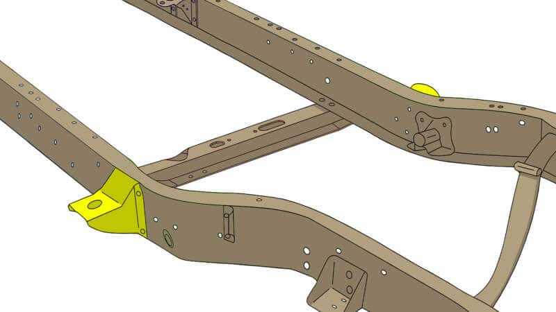 RustBuster — Rust Buster 81-87 Chevy C/K10 Front Cab Mount - view 6