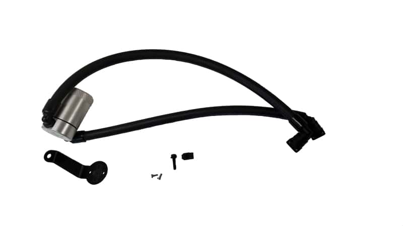 J&L — J&L 2015-2017 Ford Expedition 3.5L EcoBoost Oil Separator 3.0 - Clear Anodized
Oil Separator - view 1