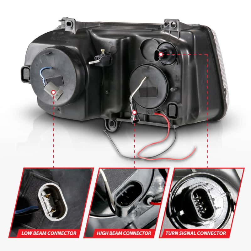 ANZO — ANZO 2005-2010 Chrysler 300C Projector Headlights w/ Halo Chrome (CCFL) G2
Head Light Set
HdLtSet - view 12