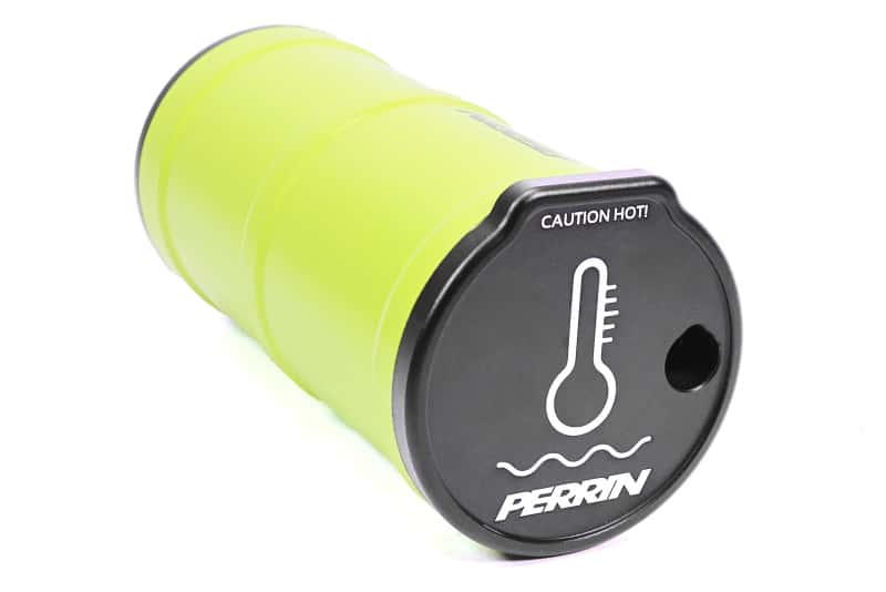Perrin Performance — PERRIN 02-25 Subaru WRX / 04-21 STI / 13-26 BRZ/GR86/FRS/86 Coolant Overflow Tank - Neon Yellow - view 3