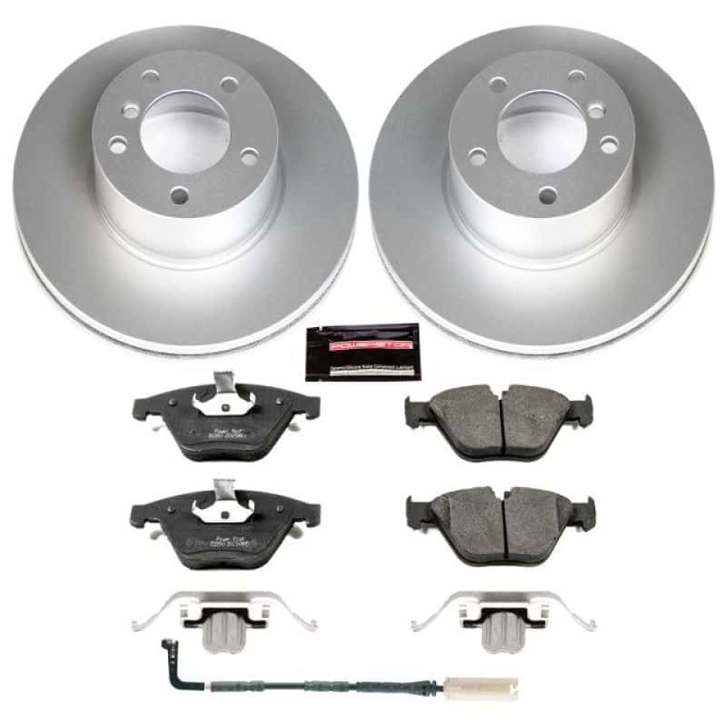 PowerStop — Power Stop 09-10 BMW 328i xDrive Front Z23 Evolution Sport Coated Brake Kit - view 1