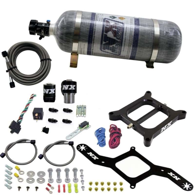Nitrous Express — Nitrous Express 4150 Gasoline (RNC) Nitrous Kit w/12lb Bottle
Injection System Kit
N2OSys - view 1