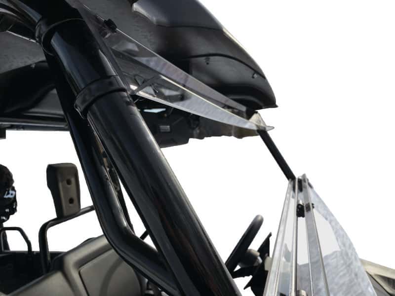 QuadBoss — QuadBoss 14-22 Honda SXS700 Pioneer 700 Windbreak Folding Windshield - view 2
