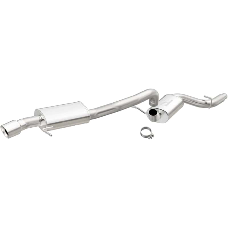 Magnaflow — MagnaFlow Sys C/B 15-16 Volkswagen Passat 1.8L SS 3in Single Rear Ext 4in Tip
Cat-Back - view 1