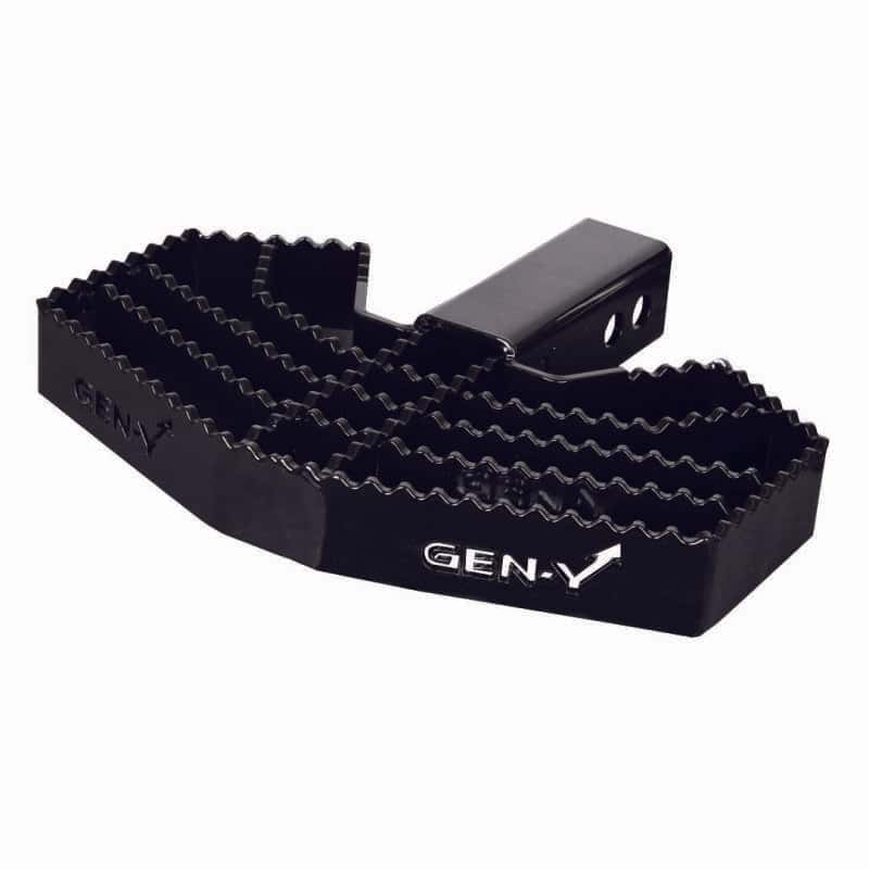 GEN-Y Hitch — Gen-Y 2in Shank Heavy-Duty 500lb Capacity Serrated Hitch Step
Hitch Step - view 3