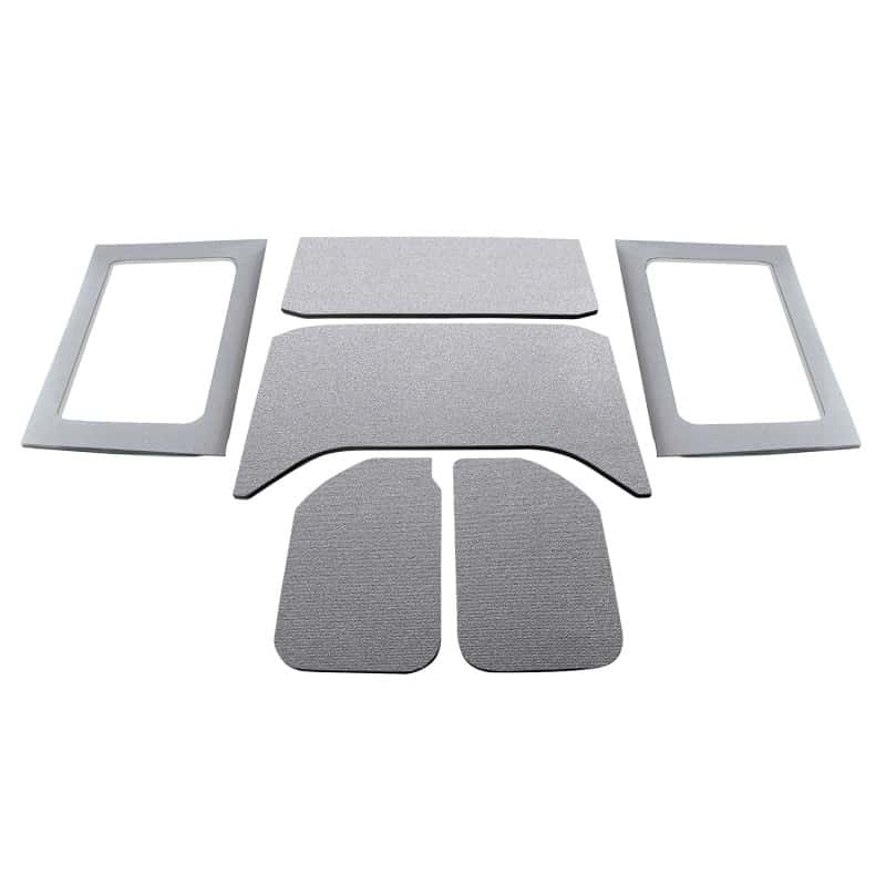 DEI — DEI 11-18 Jeep Wrangler JK 4-Door Boom Mat Complete Headliner Kit - 6 Piece - Gray
Sound Dampening Kit - view 1