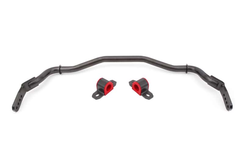 BMR Suspension — BMR 15-22 S550 Mustang Sway Bar Kit Front Hollow 38mm 3-Hole Adjustable Black Hammertone
Sway Bar Kit - view 1