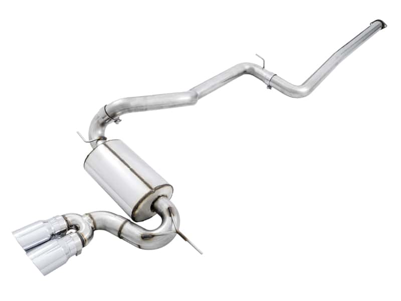 AWE Tuning — AWE Tuning Ford Focus ST Touring Edition Cat-back Exhaust - Non-Resonated - Chrome Silver Tips
Touring Exhaust - view 1