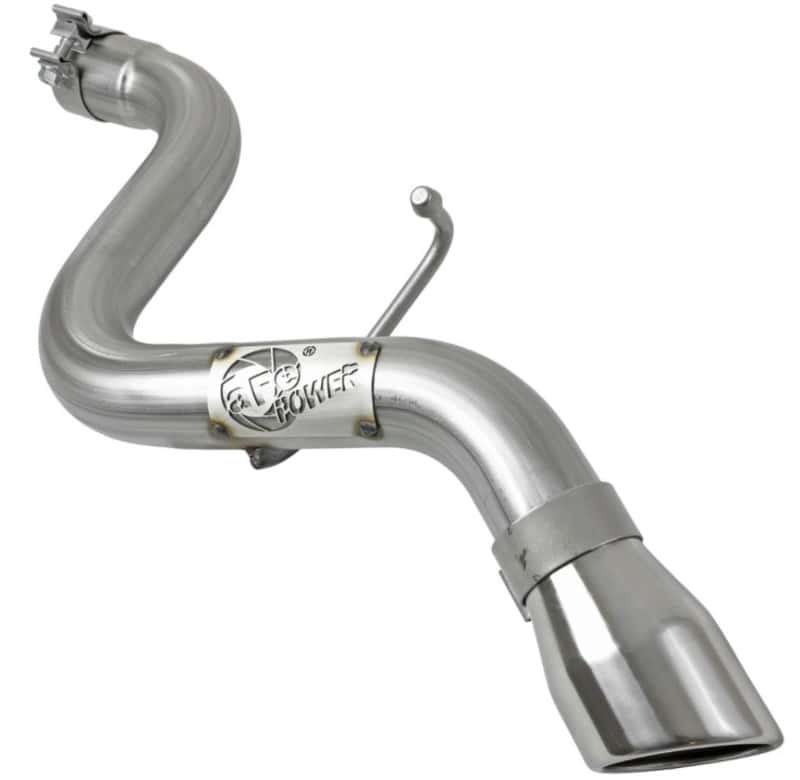 aFe — aFe MACH Force-Xp Axle-Back Exhaust System w/Polished Tip 18-20 Jeep Wrangler L4-2.0T / V6-3.6L
Axle-Back Exhaust - view 2