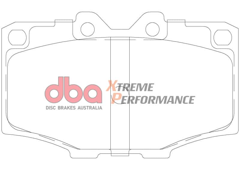 DBA — DBA 83-90 Toyota Land Cruiser XP Performance Front Brake Pads - Front
Brake Pad - view 1