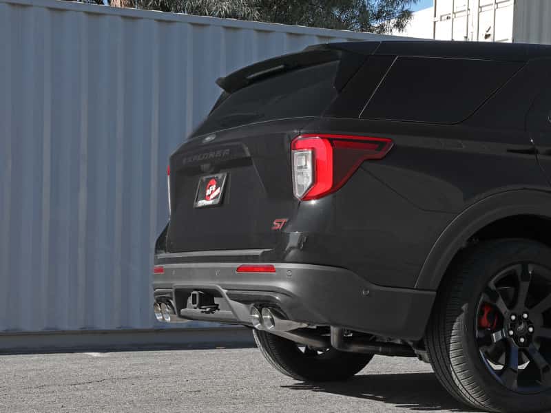aFe — aFe MACH Force-Xp 2.5in. 304 SS C/B Exhaust 20-21 Ford Explorer V6-3.0L - Polished Tip
Cat-Back Exhaust - view 3