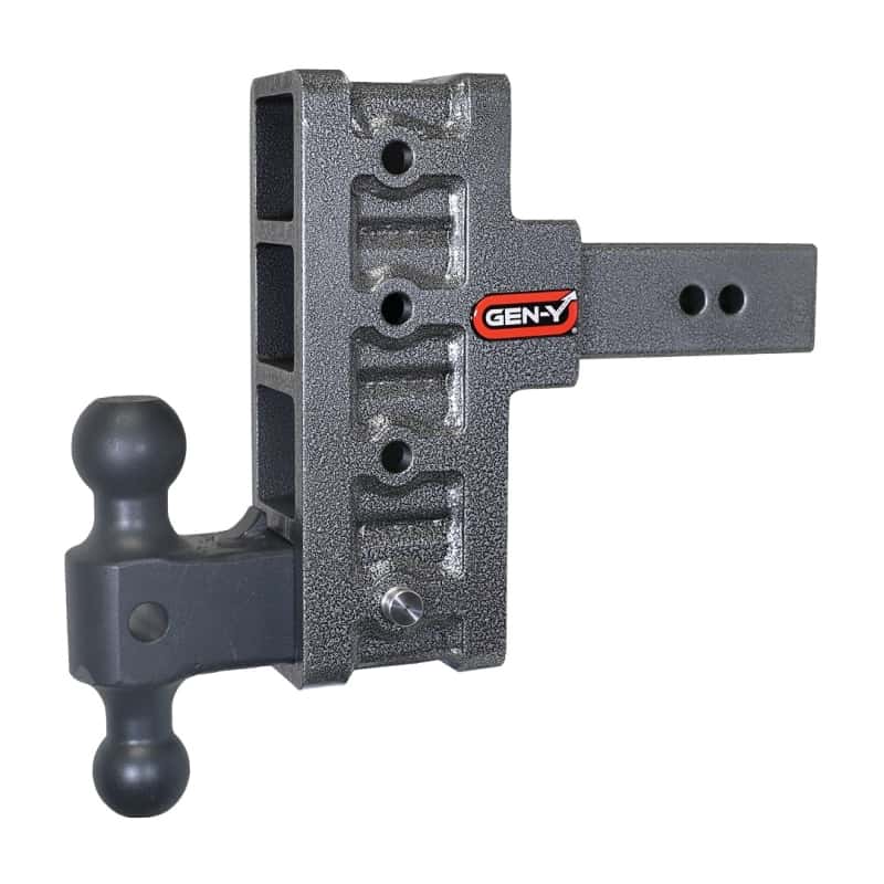 GEN-Y Hitch — Gen-Y Mega Duty 2.5in Shank 6in Offset Drop 3K TW 21K Hitch w/GH-061 Dual-Ball
Drop Hitch - view 1