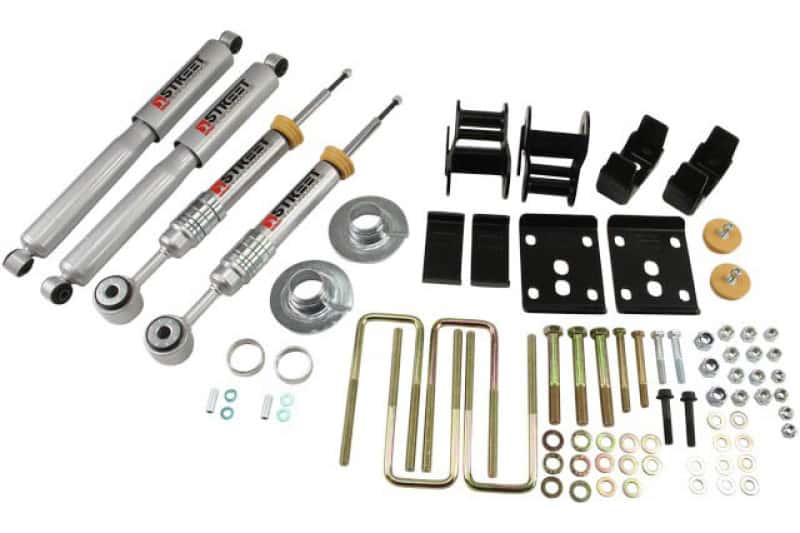 Belltech — Belltech Lowering Kit 09-13 Ford F150 Ext Cab/Quad Cab Short Bed 2WD 2in or 3in F/4in Rear w/ Shocks
LOWERING KIT - view 2