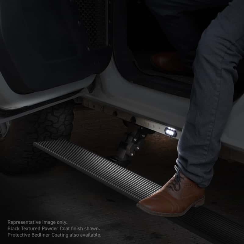 Go Rhino — RealTruck 15-24 Ford F-150 CC 4dr VoltStep Electric Running Board Kit - Bedliner Coat
VoltStep Elec. Board - view 5