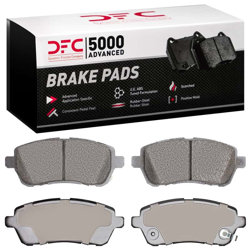 DFC — DFC 11-23 Ford Fiesta (USA/Canada) Front 5000 Advanced Ceramic Brake Pads
DFC Brake Pad Set - view 1