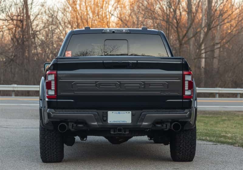 Ford Racing — Ford Racing 21-24 Ford F150 Raptor Carbon Fiber Tailgate Panel - Gloss - view 7