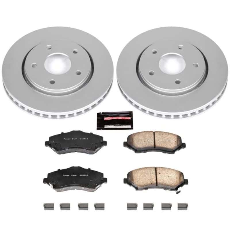 PowerStop — Power Stop 08-16 Chrysler Town & Country Front Z17 Evolution Geomet Coated Brake Kit - view 1