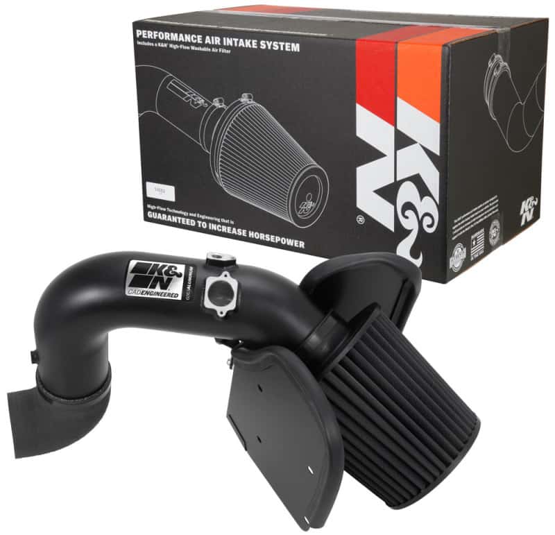 K&N Engineering — K&N 07-09 Dodge Ram Pickup 2500/3500 6.7L DSL Black Performance Intake Kit
Performance Air Inta
Air Intake System - view 12