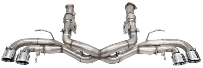 CORSA Performance — Corsa 2020-25 Corvette C8 3in Xtreme Cat-Back Exhaust 4.5in Pol Quad Tips - Deletes stock AFM Valve
Exhaust - view 2