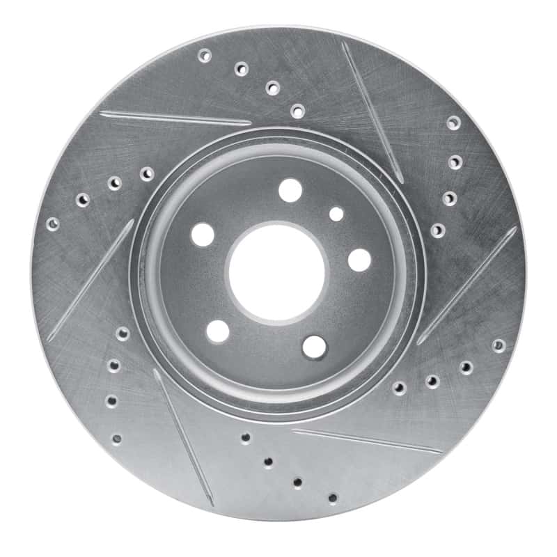 R1 Concepts — R1 13-22 Buick Encore Front Left Drilled & Slotted Silver Brake Rotor
R1 Brake Rotor Drill - view 5