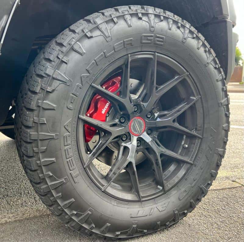 Alcon — Alcon 2021+ RAM TRX 376x42mm Rotors 6-Piston Calipers Front Brake Upgrade Kit - Red
Axle Kit - view 3