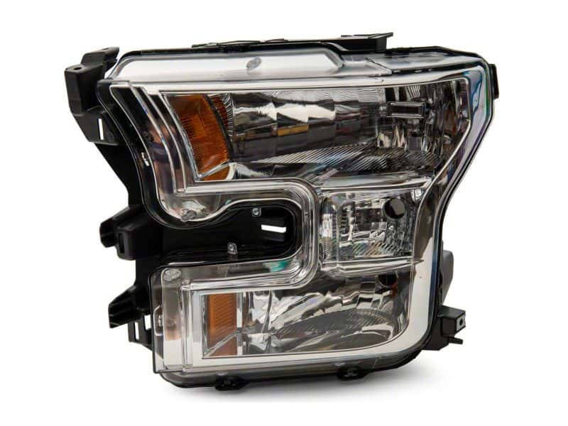 Raxiom — Raxiom 15-17 Ford F-150 Axial OEM Style Rep Headlights- Chrome Housing (Clear Lens)
Headlights - view 5