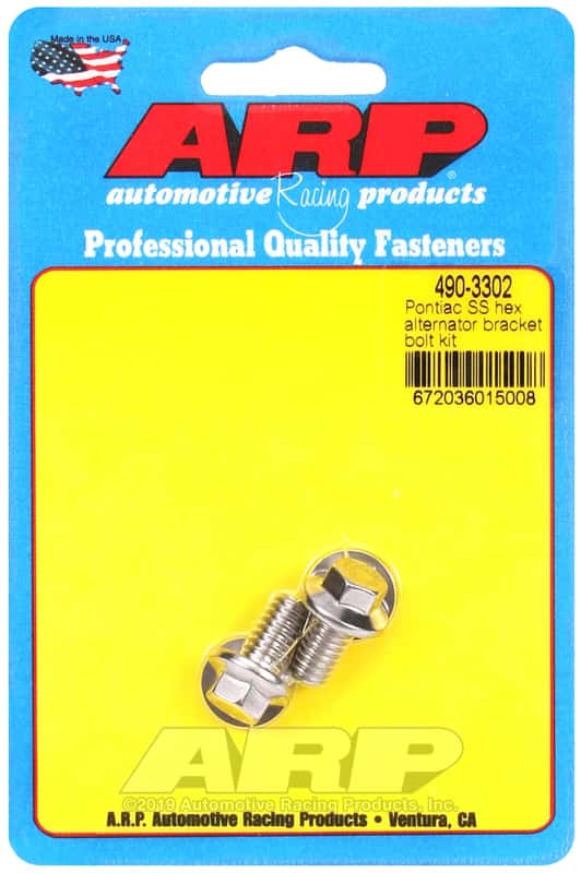 ARP — ARP Pontiac SS Hex Alternator Bracket Bolt Kit - view 1